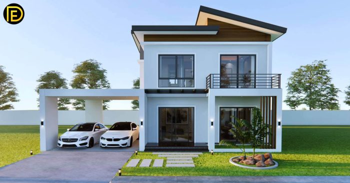 Desain rumah tanah 90