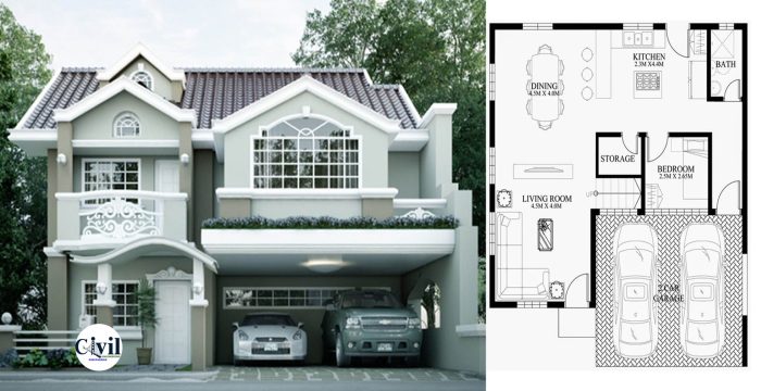 40 design apartment square meter meters 3d