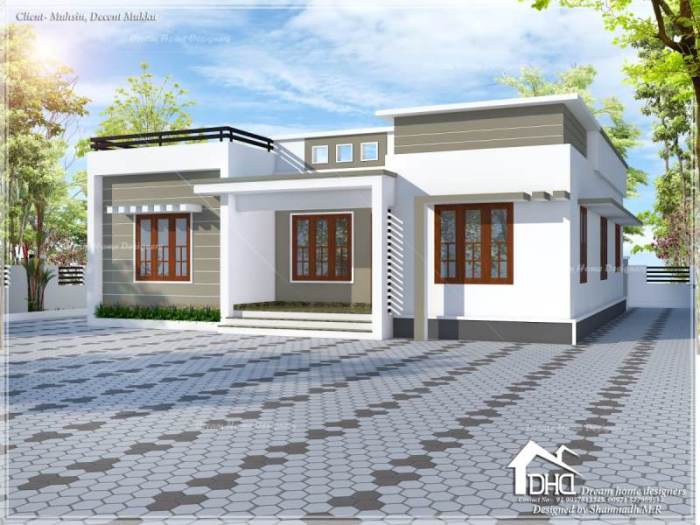 Desain rumah simpel elegan