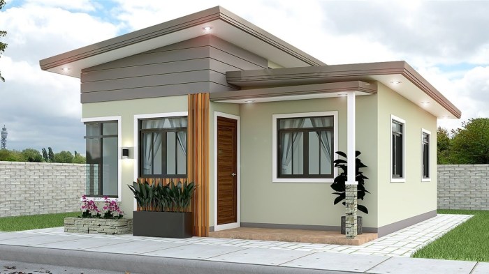 Desain rumah ukuran 3x8