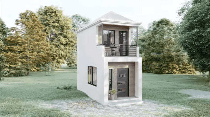 Desain rumah ukuran tanah 40 meter