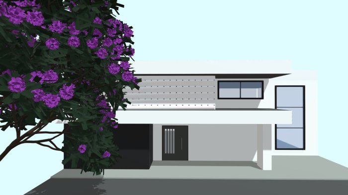 Free download desain rumah sketchup