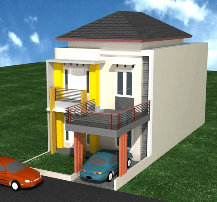 Desain rumah minimalis ukuran 6 x 9