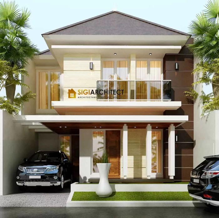 Desain rumah ukuran 2 tumbak