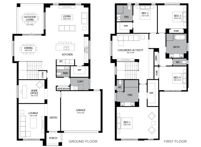 Desain rumah ukuran tanah 40 meter