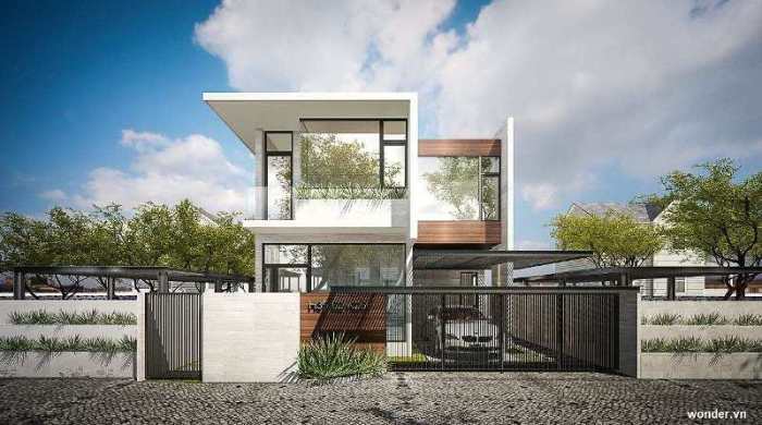 Desain rumah minimalis perumahan