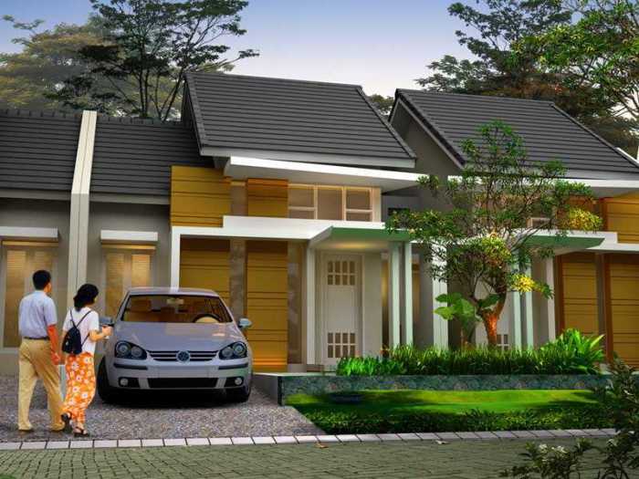 Desain rumah type 48 90